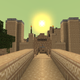 Image for article titled Huge Minecraft Desert City Was Built By One Player Over 20 Months